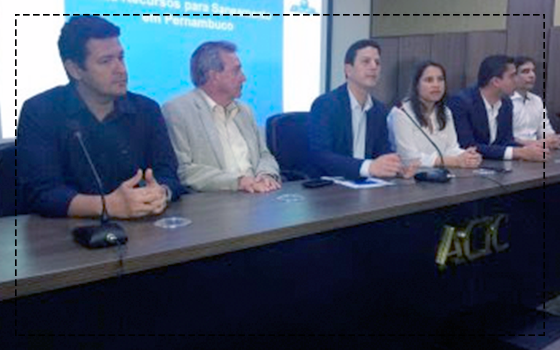 Ministro anuncia R$ 335 milhões para obras de saneamento