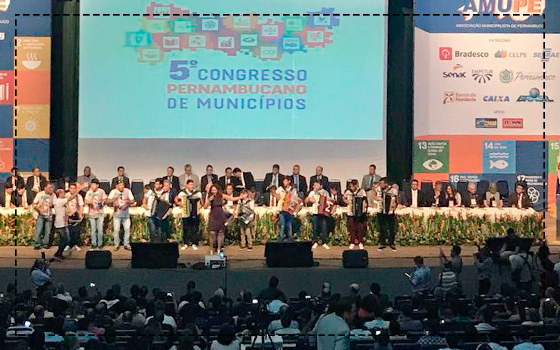 CONIAPE participa do 5º Congresso Pernambucano de Municípios pela AMUPE no ano de 2018