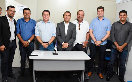 Edson Vieira é reeleito presidente do CONIAPE e Edilson Tavares assume cargo de Vice-Presidente