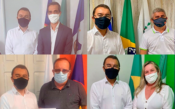 Presidente do CONIAPE, Edilson Tavares, visita municípios consorciados ao CONIAPE