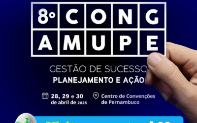 CONIAPE marca presença no 8º Congresso Pernambucano de Municípios com stand próprio