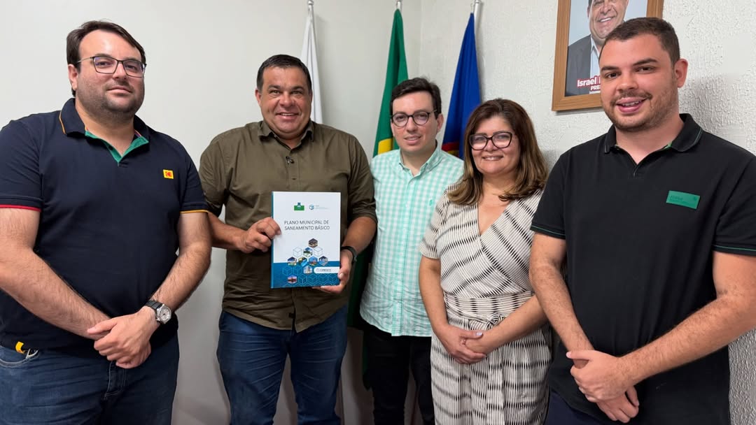Vertentes recebe o Plano Municipal de Saneamento Básico