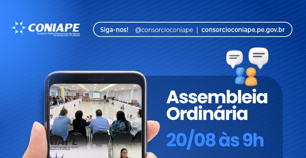 CONIAPE realiza 2ª Assembleia Ordinária e anuncia construção de sua sede