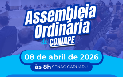 CONIAPE realiza assembleia ordinária no próximo dia 08