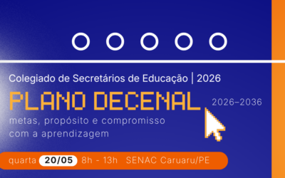 Colegiado de Secretários de Educação promove encontro sobre o Plano Decenal da Educação em Caruaru